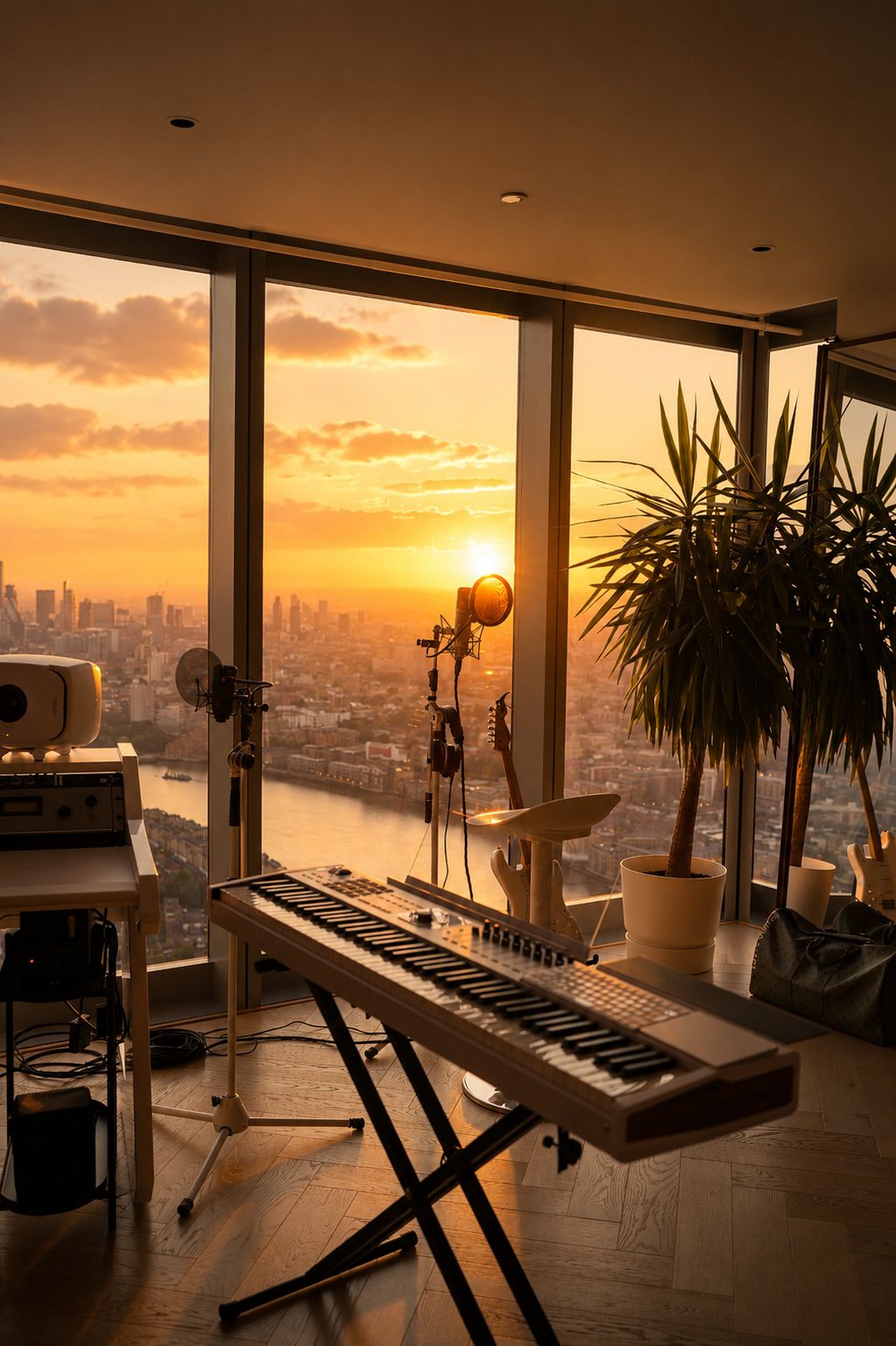 Professional studio monitors and outboard equipment at Choisez Studio London